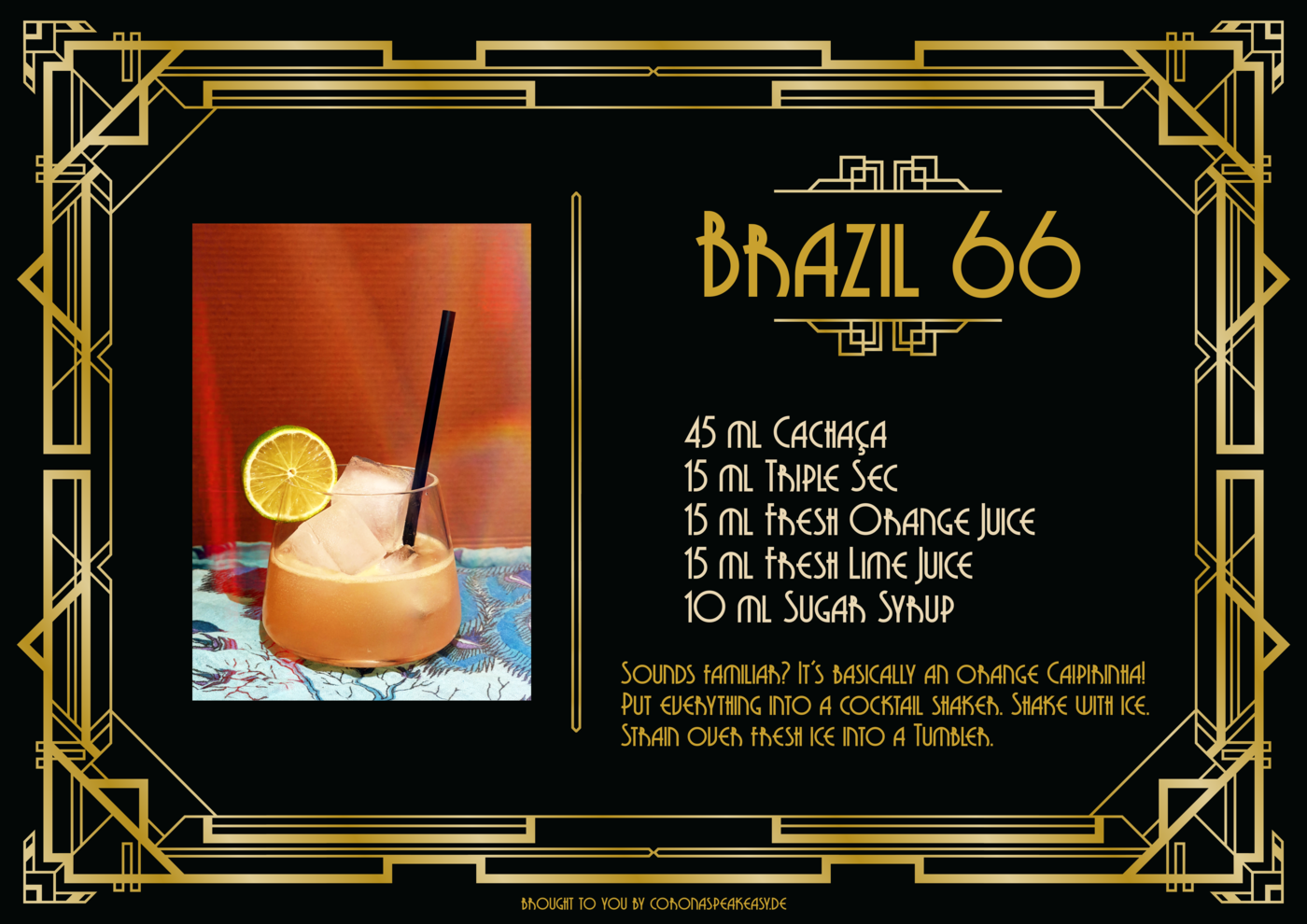 Cocktail des Augenblicks