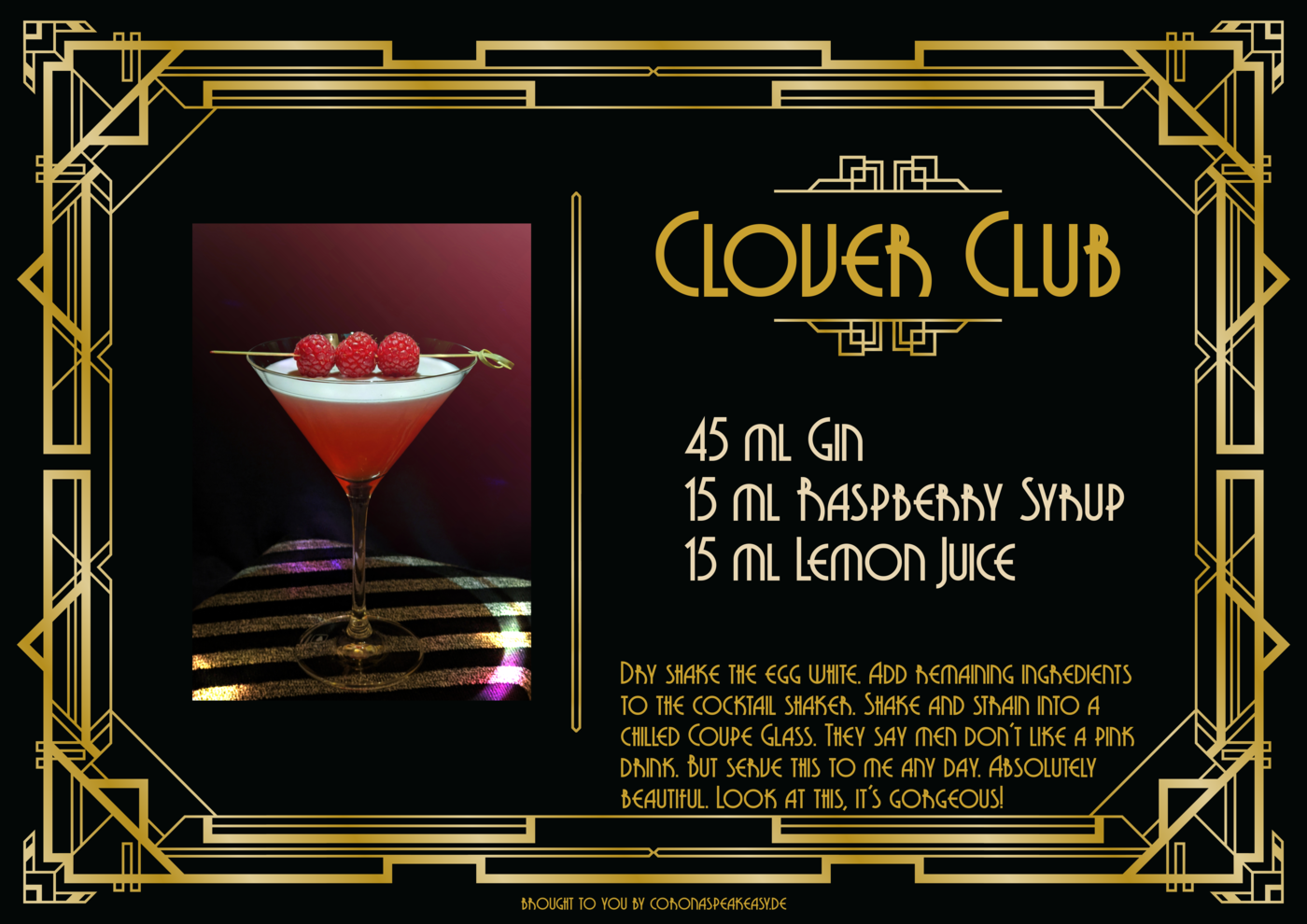 Cocktail des Augenblicks