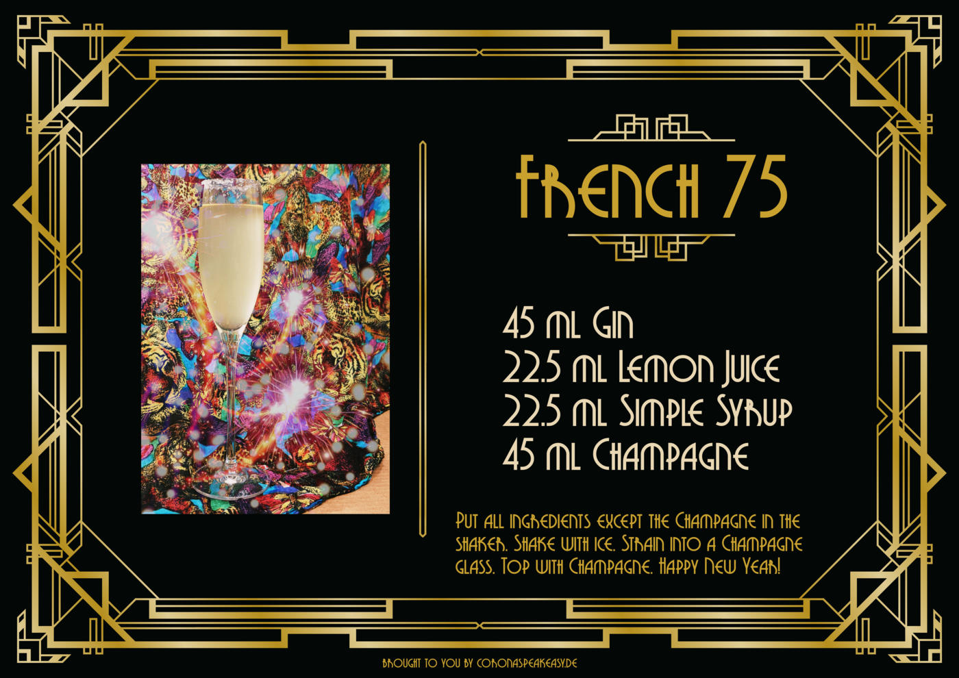 Cocktail des Augenblicks