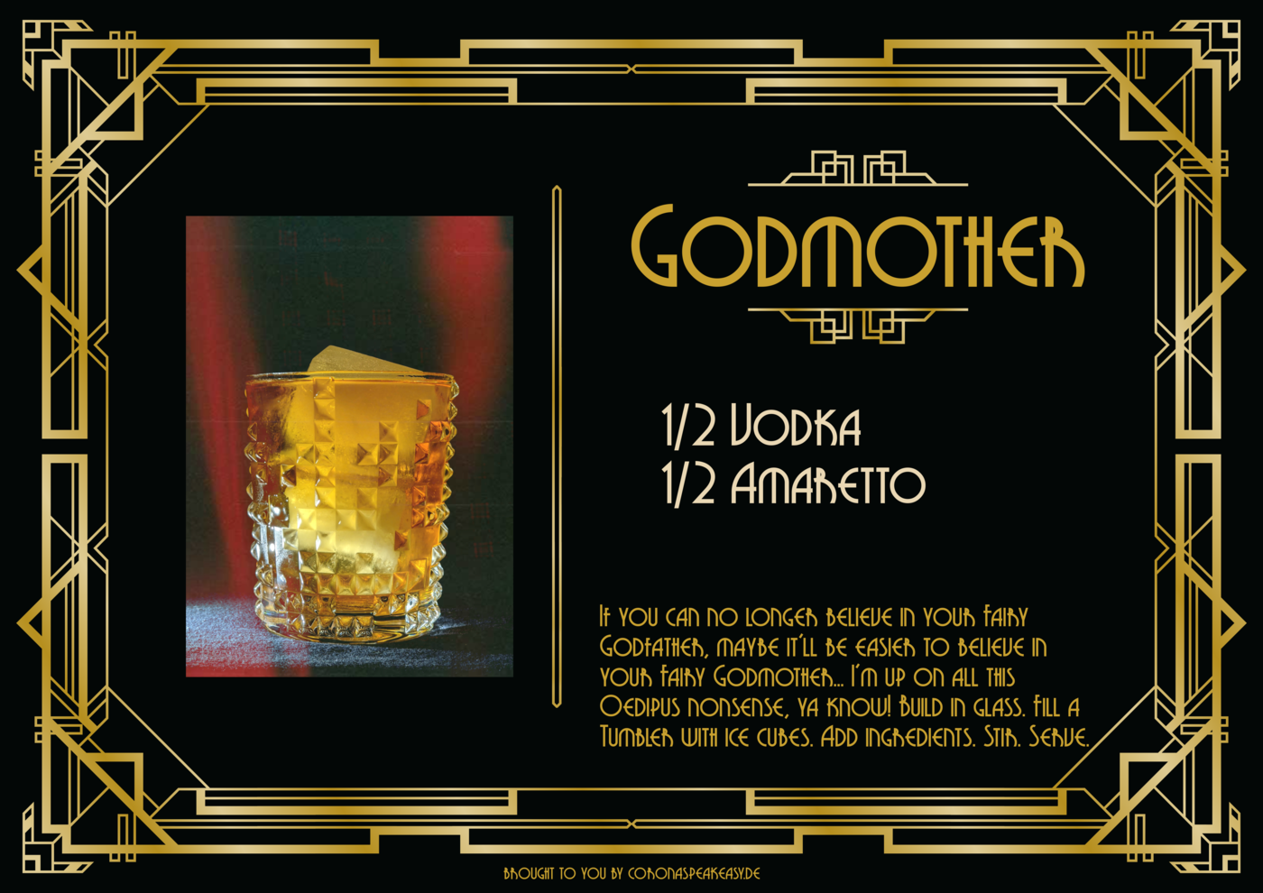 Cocktail des Augenblicks