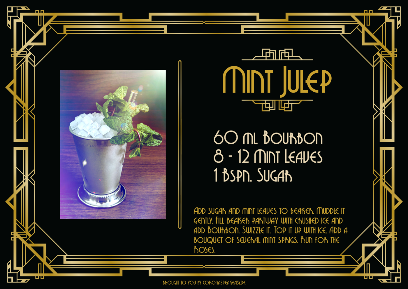 Cocktail des Augenblicks