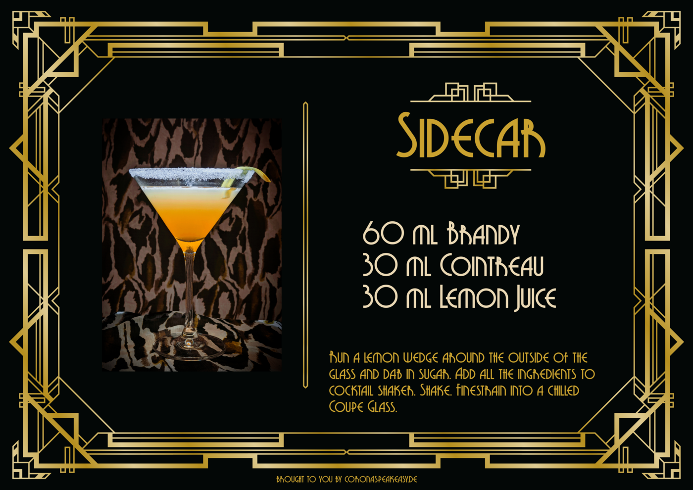 Cocktail des Augenblicks