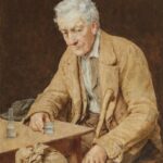 Albert Anker - Der Absinthtrinker (1907)