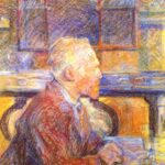Henri de Toulouse-Lautrec - Porträt des Vincent van Gogh